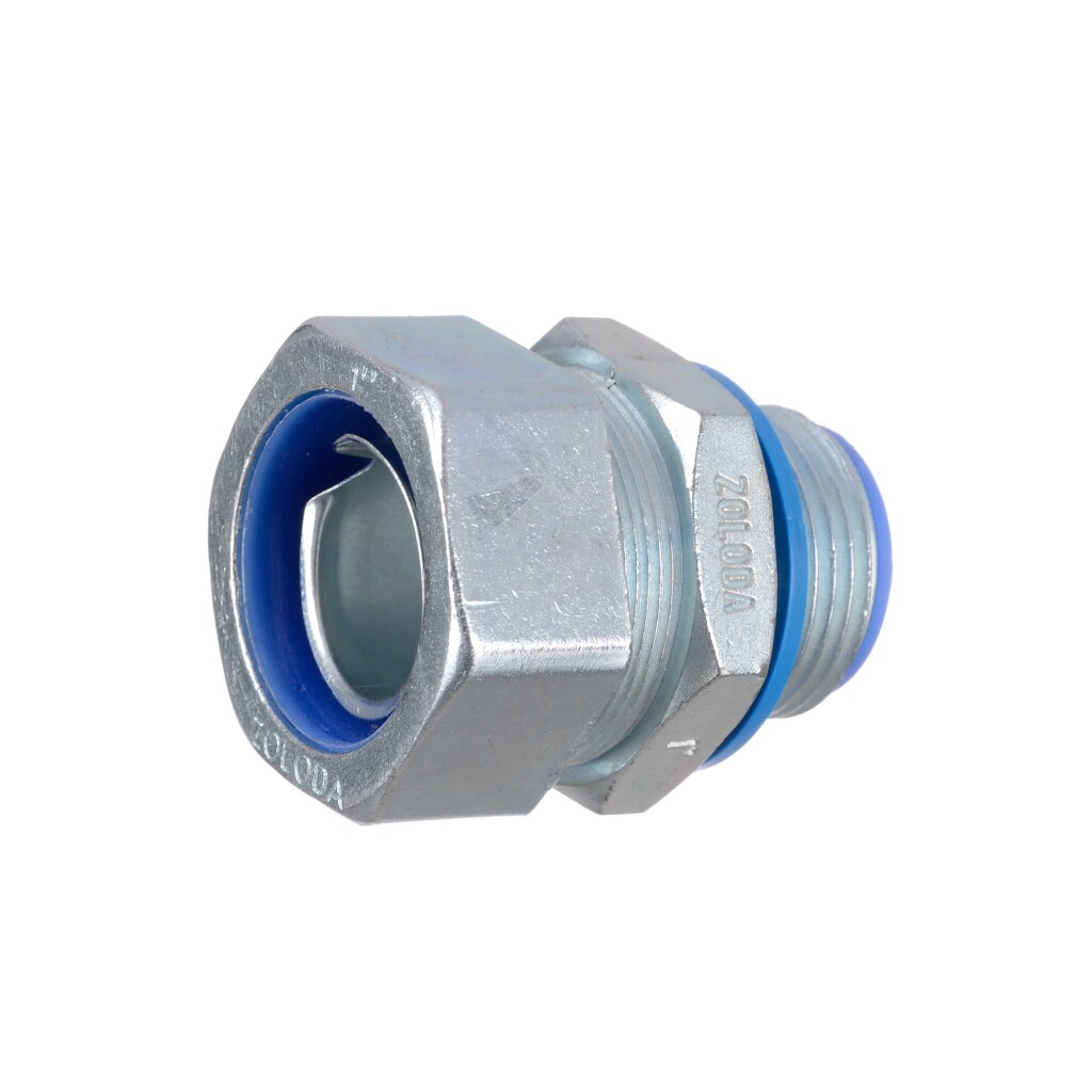 Conector Recto P/ Caño Flexible 1"