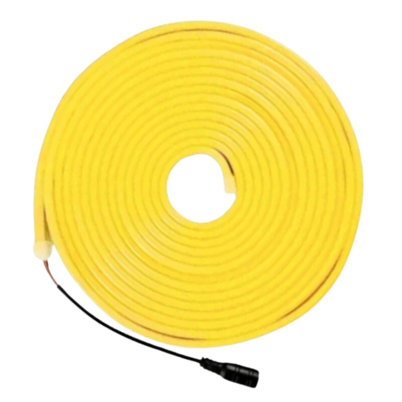 Cinta Neon 12V Amarillo 5MTS