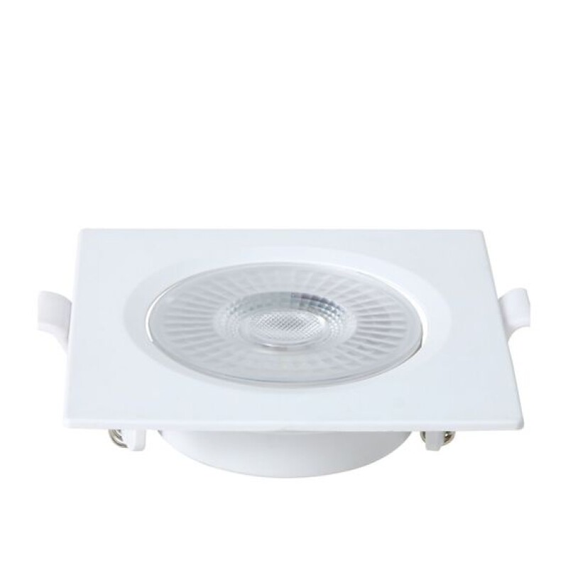 Spot LED 8W Emb 3000K Cuad Blanco