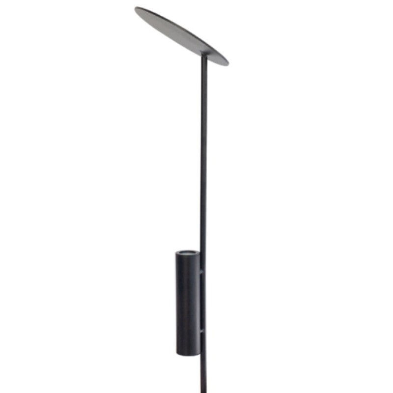 Farola Herten Alum 500MM IP54 1XGU10 - Negro