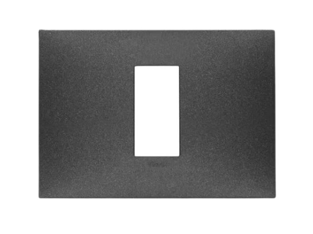 Placa de 1 Punto Negra Neve UP