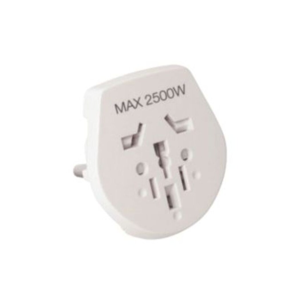 Ficha Adaptador Multiformato Ficha Schuko Ctum