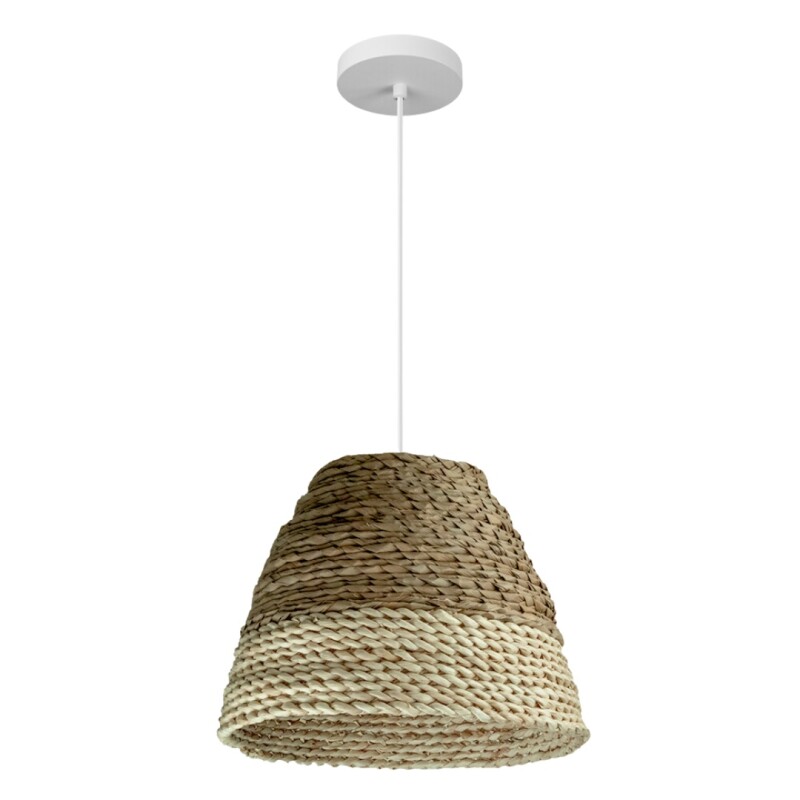 Colgante Nusa E27 33CM Rattan