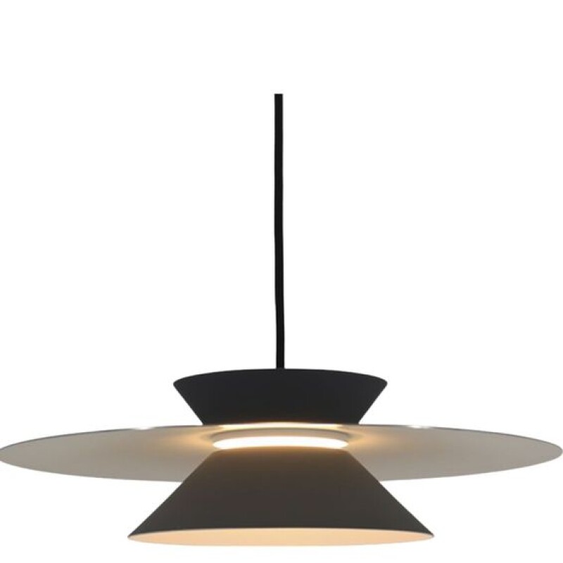 Colgante LED Negro 12W 2.700K