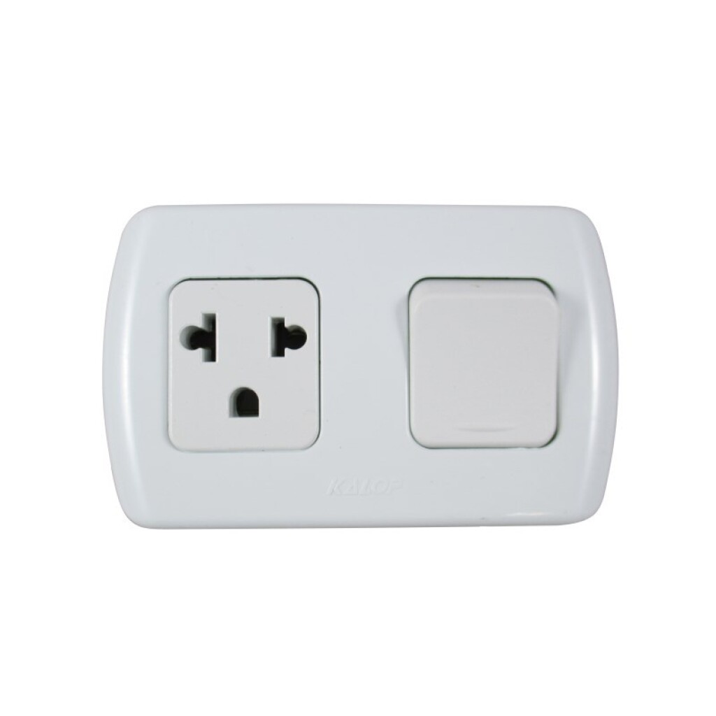 Interruptor y Toma Euro. Ext. Tekna