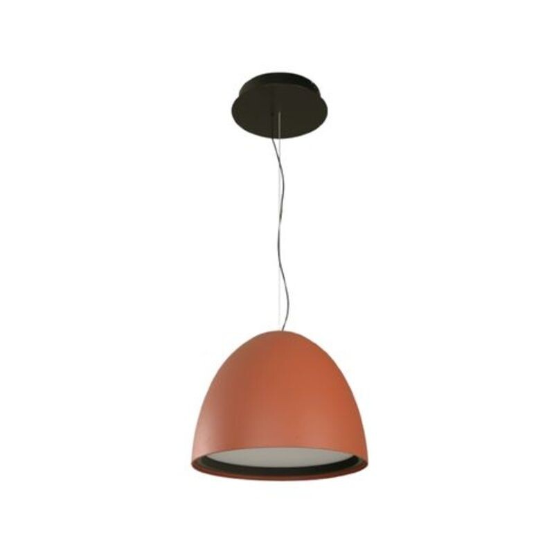 Colgante LED Luma 30W 3000K 100-240V Negro y Terracota