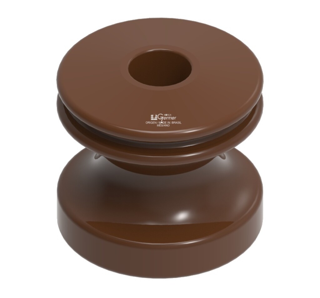 Aislador Porcelana Roldana ANSI 53-2 BT Ande - Ande