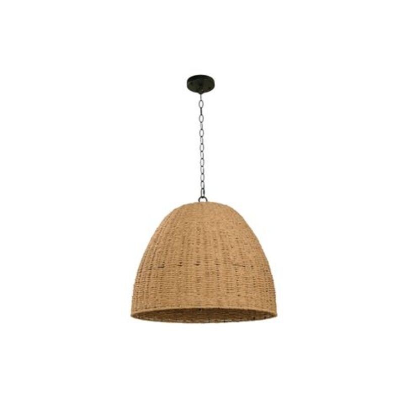 Colgante 3L Terra E27 Negro y Marron