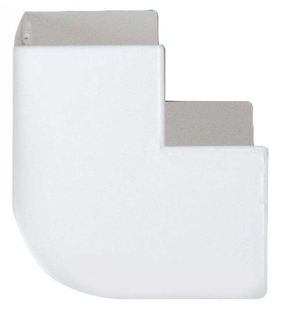 Accesorio Canal 100x50mm Codo Externo Blanco