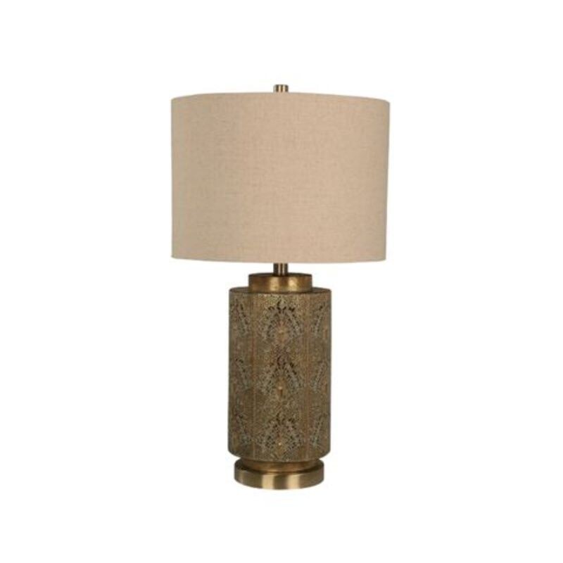 Velador de Mesa Vintage 1L E27 Dorado