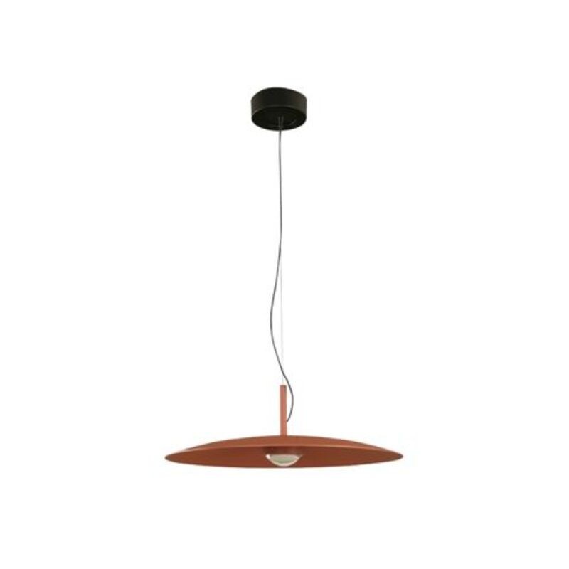 Colgante LED Platea 8W 3000K 100-240V Negro y Terracota