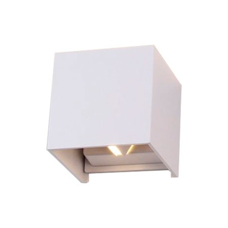 Aplique LED Free Bidirecc 6W 3000K Cuadrado Blanco
