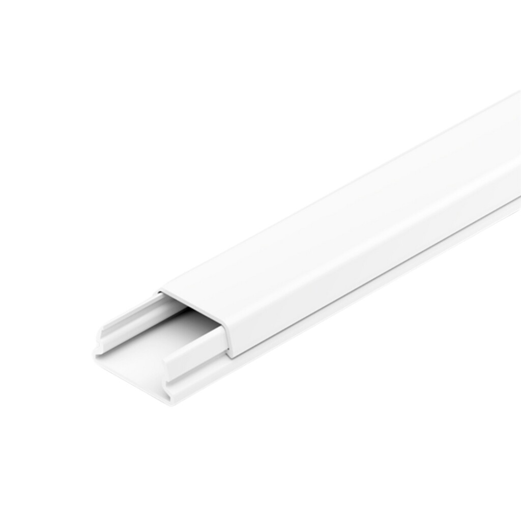 Cablecanal 20X10MM Blanco C/Adhesivo. GENROD