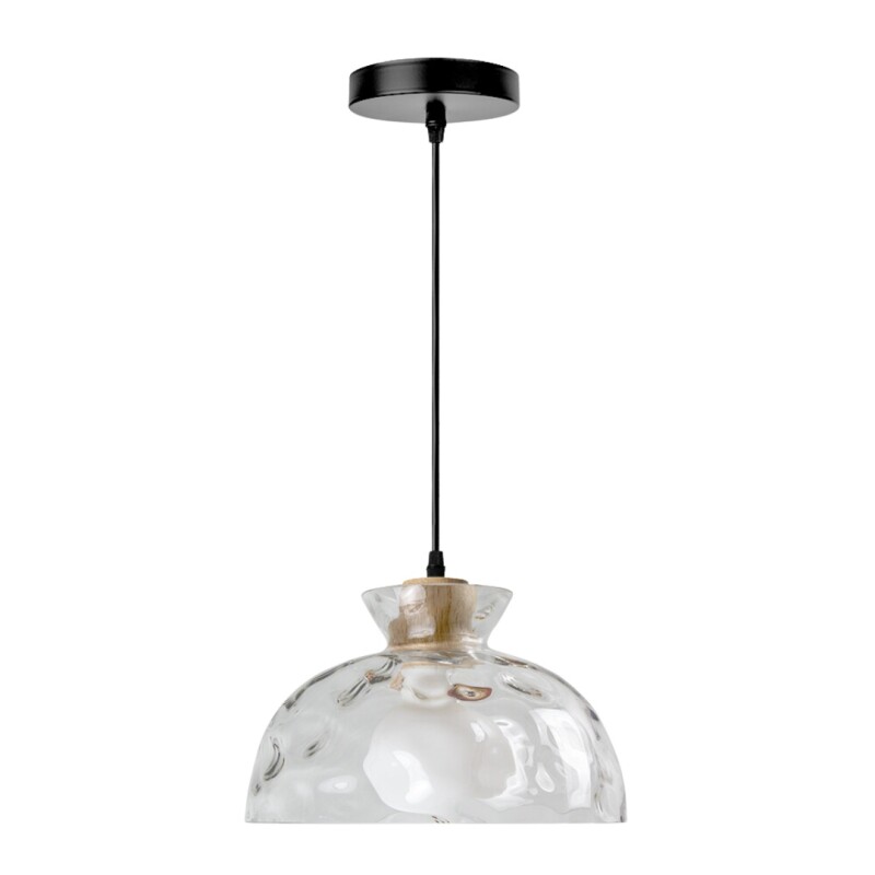 Colgante Acqua 27CM E27 Vidrio Punteado